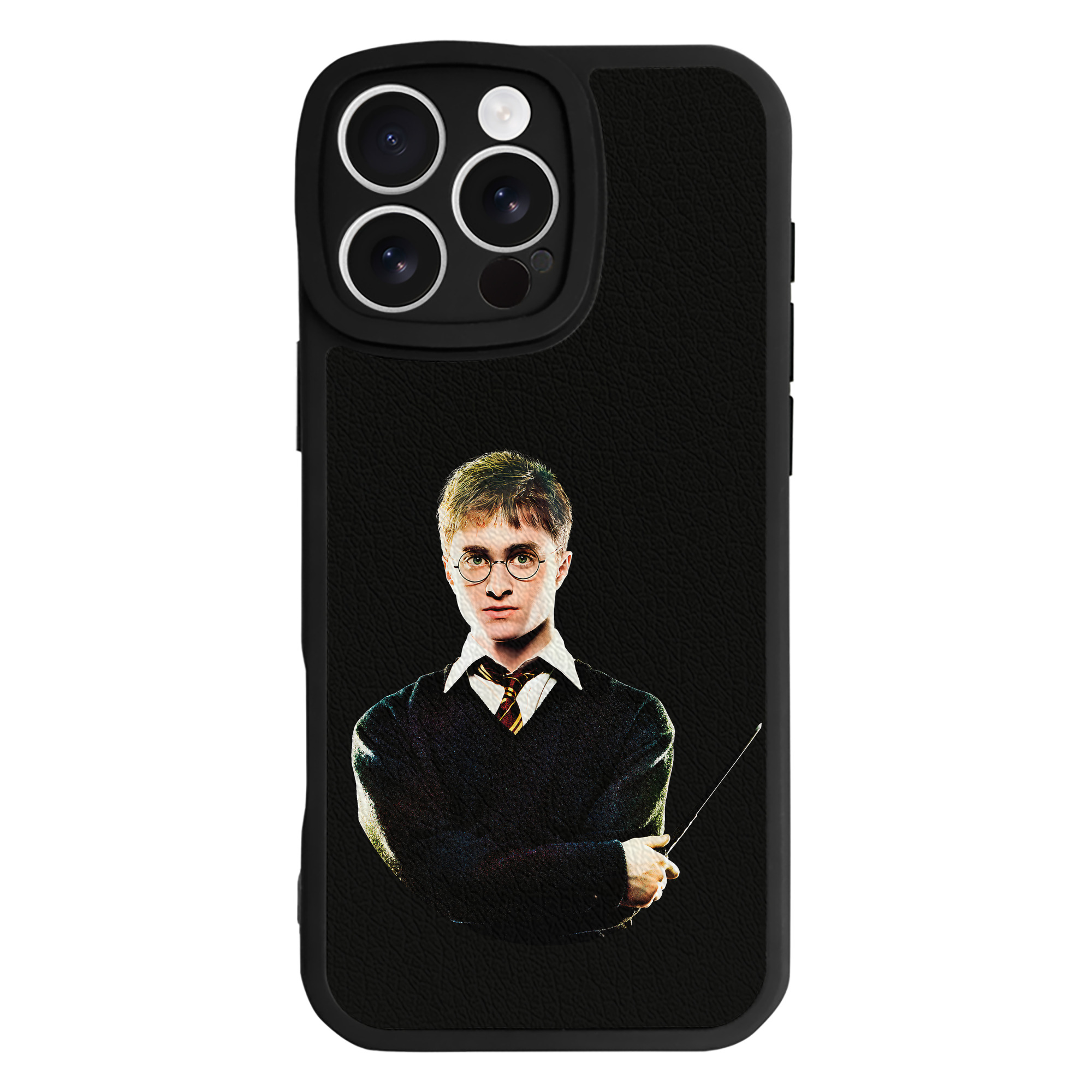 （画像用） Harry Potter ハリー・ポッターシリーズ 【iPhone 16シリーズ対応】シリコンスマホケース（レザー調） 材質：シリコン